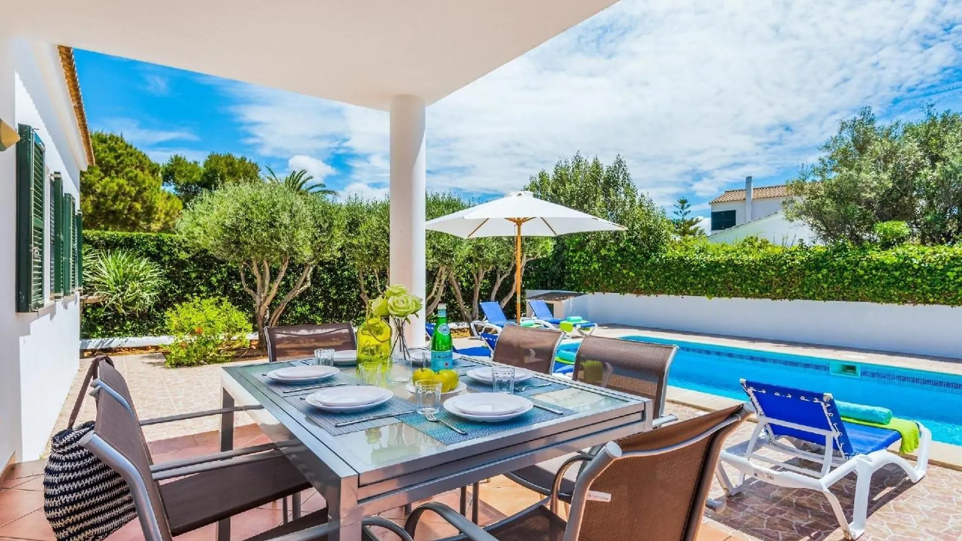 Ferienhaus Mit Privatpool Fuer 6 Personen Ca 110 Qm In Torre Del Ram, Menorca Westkueste Von Menorca Villa Cala'N Blanes